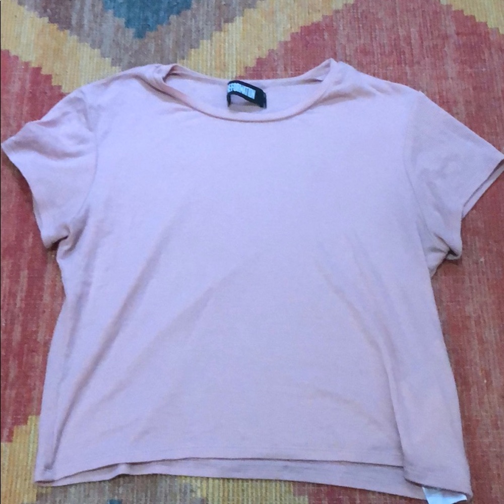 Reformation Hanna Crop Tee